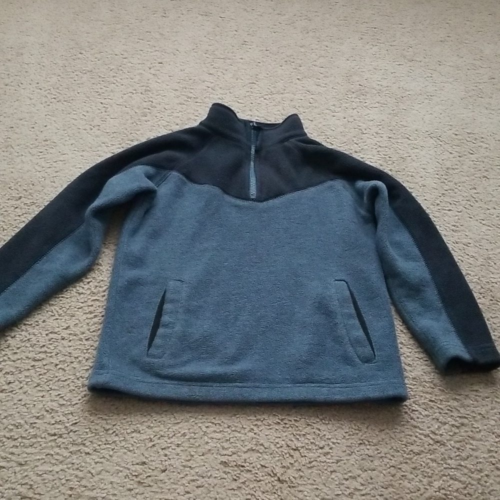 Arizona Jean Company Boy's Quarter Zip Fleece Pullover